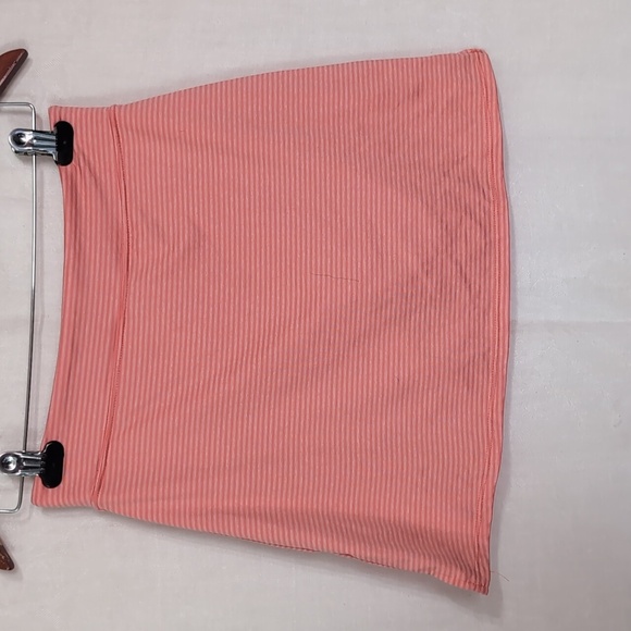 Lola by AFG Orange Striped Athletic Skort Size Extra Small - Picture 2 of 4
